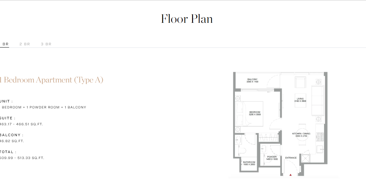 Pearlside Marina Residences | Sobha Siniya Island