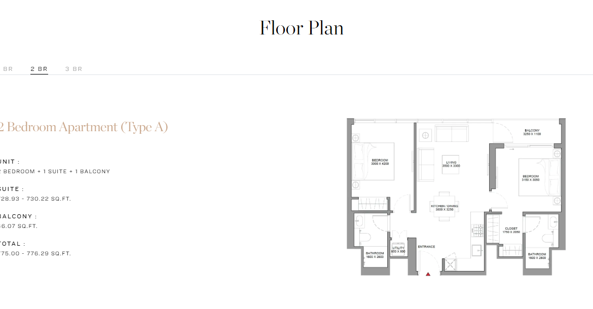 Pearlside Marina Residences | Sobha Siniya Island