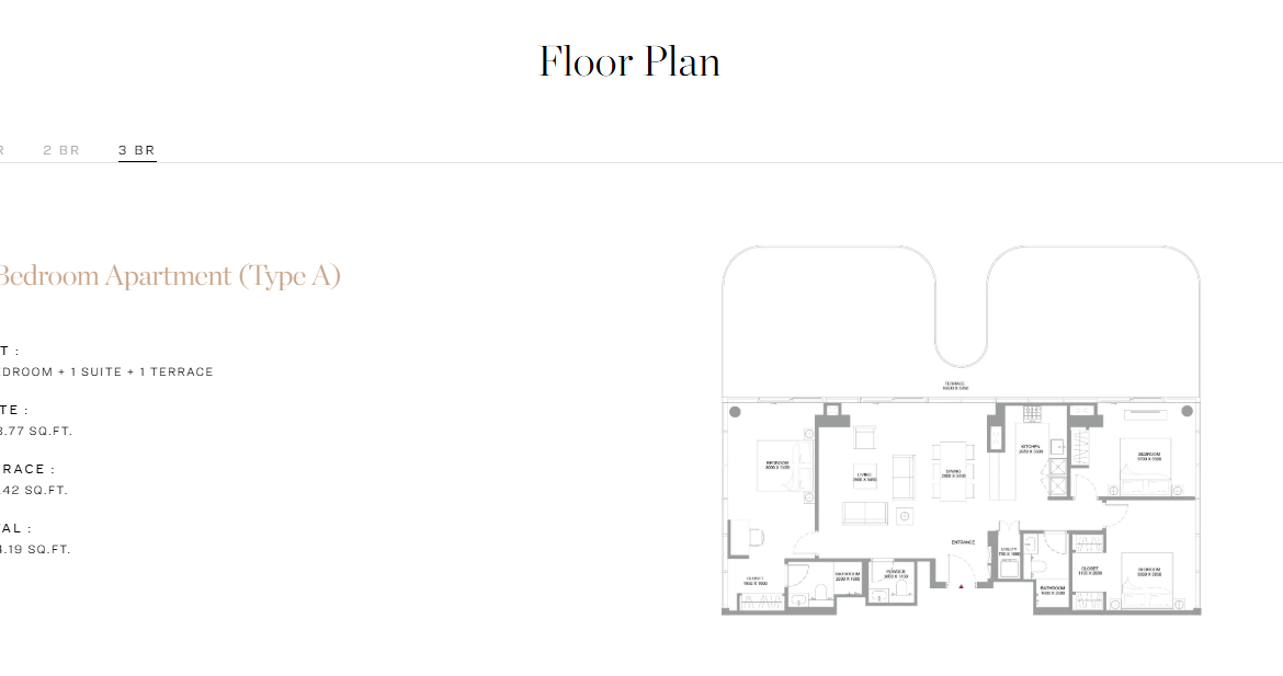 Pearlside Marina Residences | Sobha Siniya Island