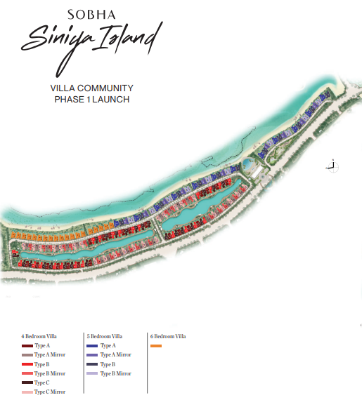 Coral Beach Villas | Sobha Siniya Island